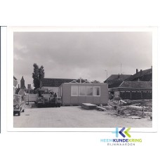 Lobith 04-11-1974 aanleg Tunnel Transeedijk -Komstraat